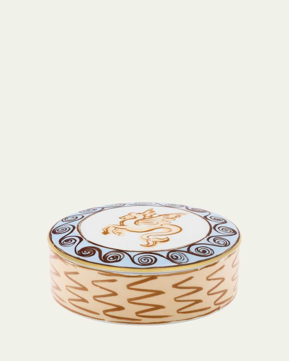 Il Viaggio di Nettuno Round Box with Cover